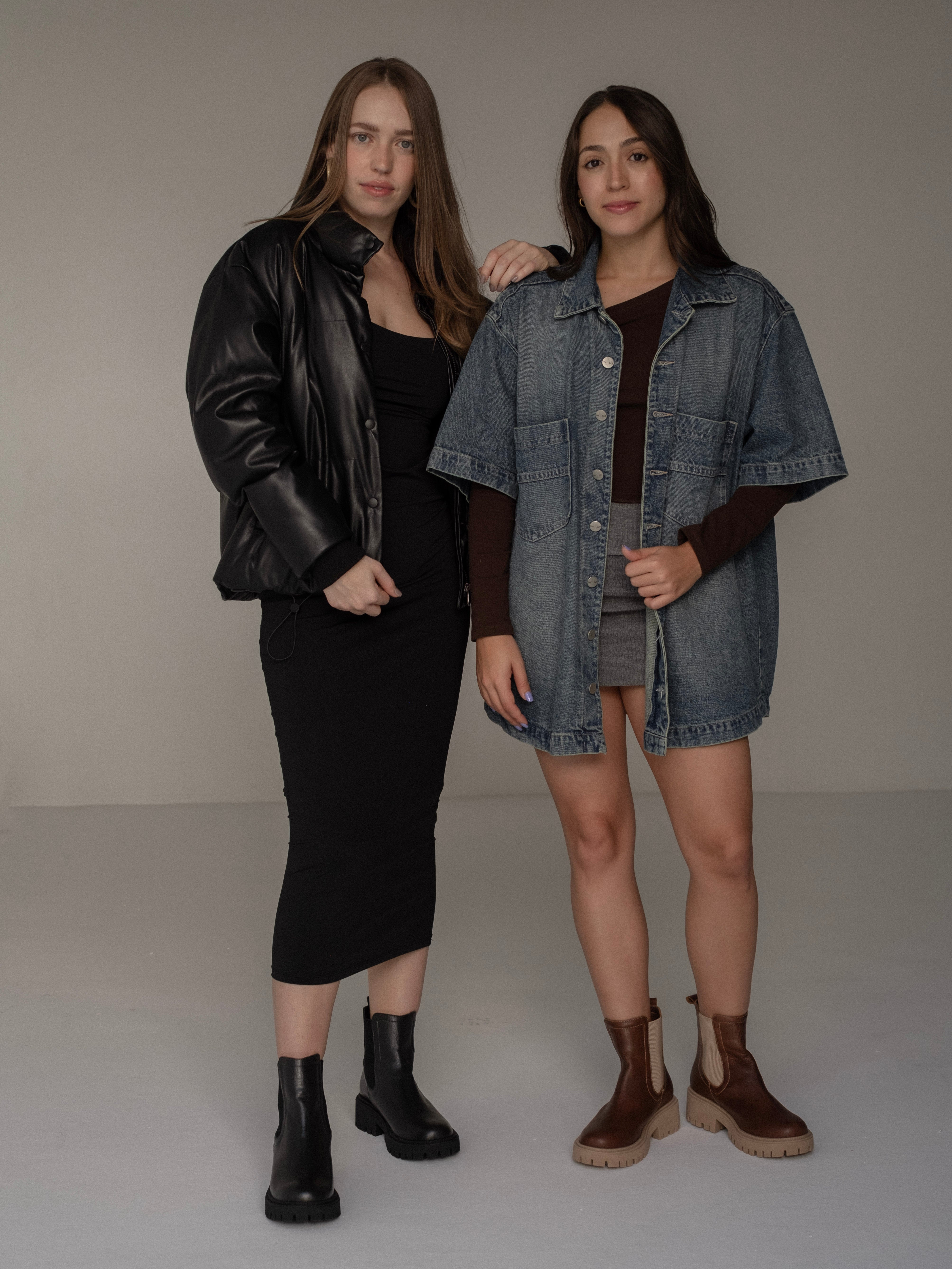 Botín Nova negro – Botín en cuero negro con estilo chelsea