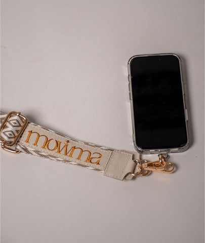 Correa Marfil en Reata para bolsos y porta celulares