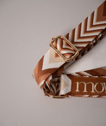 Correa Miel en Reata para bolsos y porta celulares