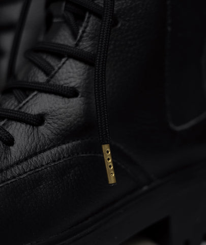 Botas de cuero Aura negro