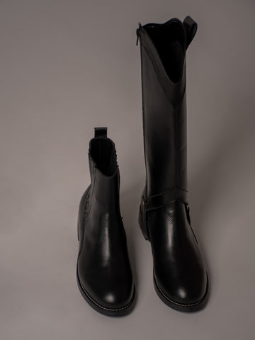 Bota convertible Vera negro