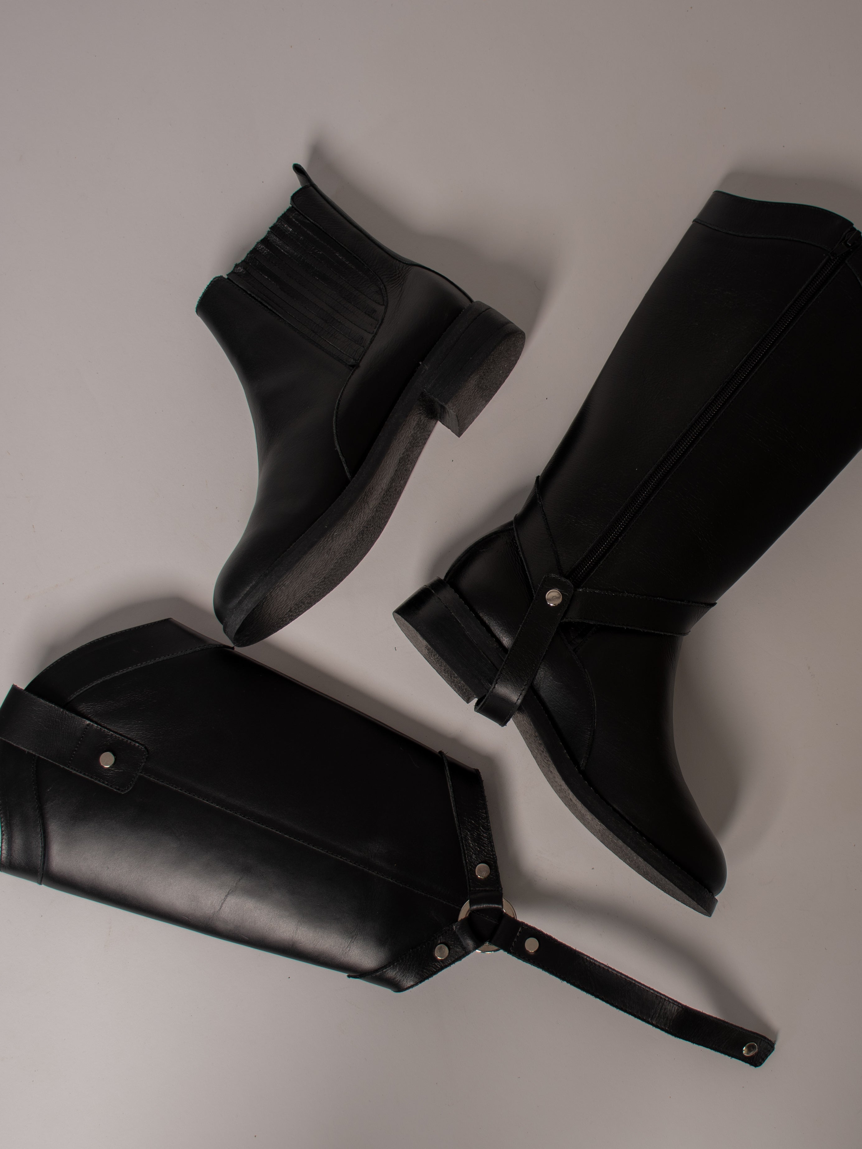 Bota convertible Vera negro