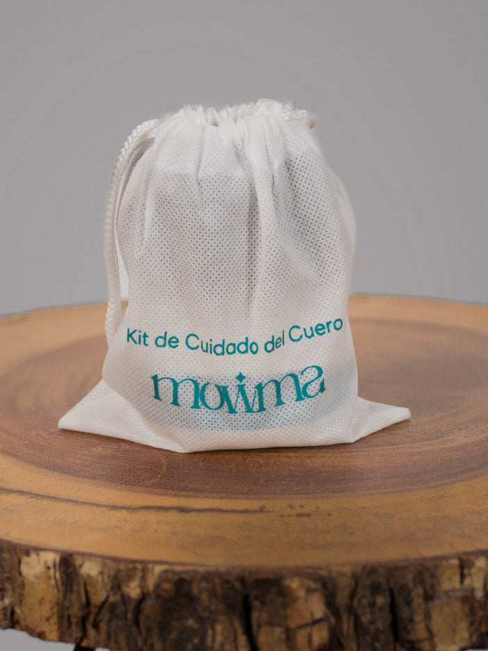 Kit de cuidado del cuero con crema para botas y esponja aplicadora