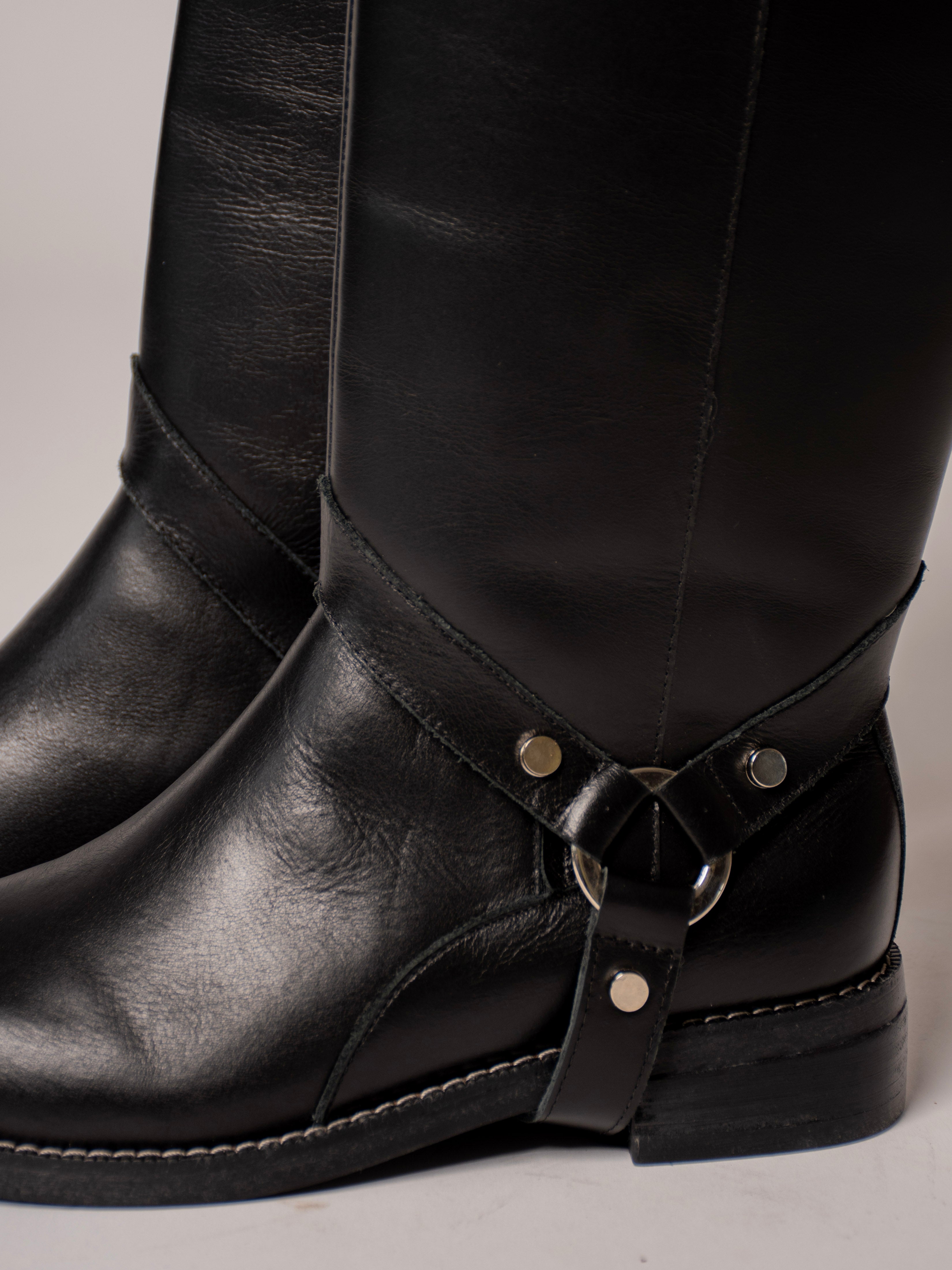 Bota convertible Vera negro