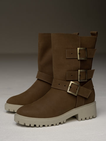 botas-miel-cafe-texanas-hebillas- mujer-cuero-mowma-1